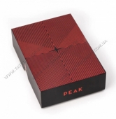 Peak Proteus Pen Rotary Tattoo Machine — Matte Red with Glossy Black Ring. USA