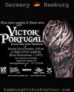 Victor Portugal Set — Radiant Colors Tattoo Ink/. 6 фл по 30 мл.