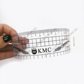 Багаторазова розмічувальна лінійка-шаблон для татуажу брів. KMC</p>