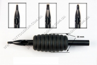 16 мм. BLACK Premium Disposable Tattoo Tube-НА ВИБІР. 1-18 RL ,5-15 F. 1 шт.</p>