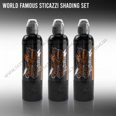 Sticazzi Shading Set - World Famous. 3 фл х 60-120-240 мл. США</p>